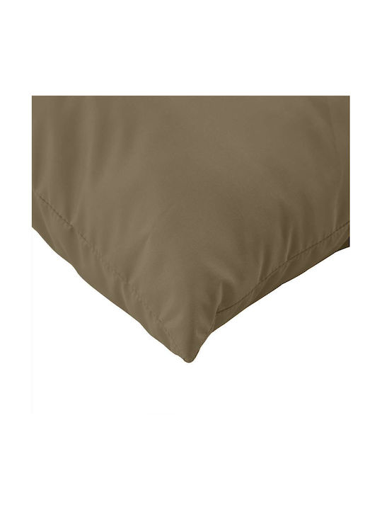 vidaXL Garden Chair Cushions with Backrest Taupe 3 Pieces