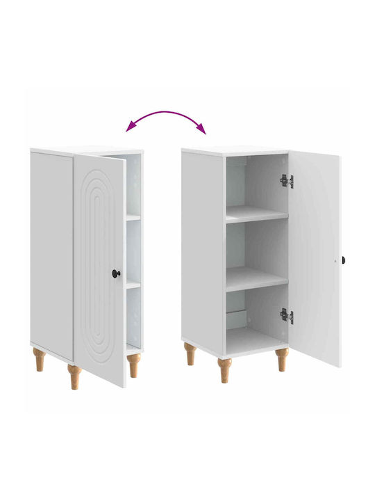 Wooden Storage Cabinet L33xW34.5xH90cm