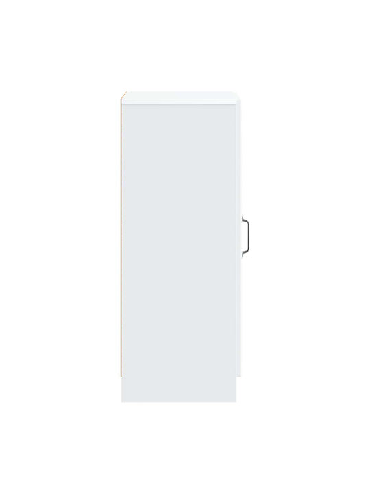 Wooden Storage Cabinet L33xW34.5xH87cm