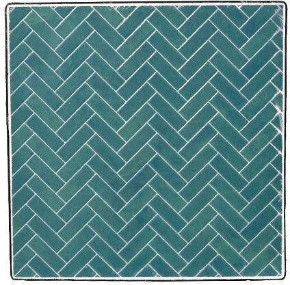 Platz Beistelltisch Metall Blue Mosaic B38xT38xH82cm