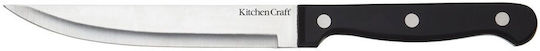 Kitchen Craft Knife Set with Base from Stainless Steel 6 Pieces