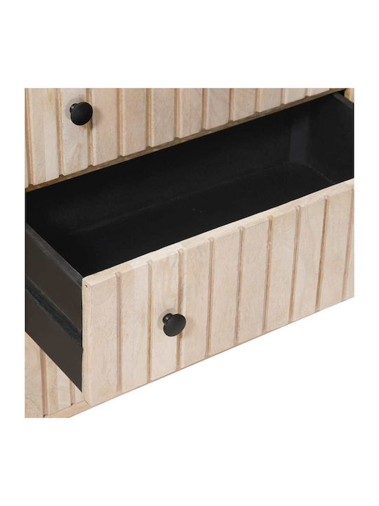Wooden Bedroom Chest of Drawers With 3 Drawers 70x30x65cm