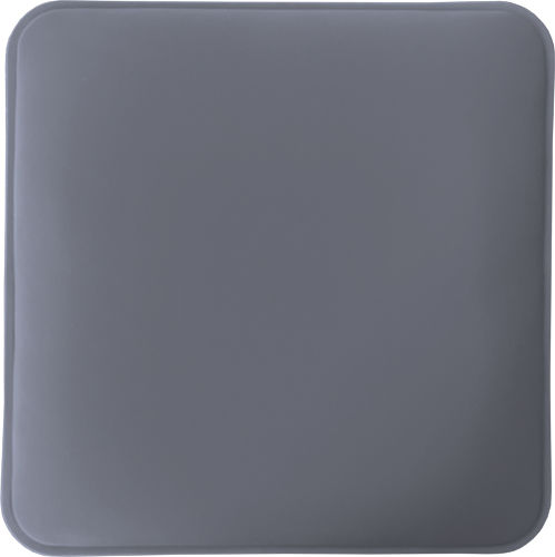Outdoor Garden Stool Made of Polypropylene 685700 with Anthracite Cushion 28x28x47cm