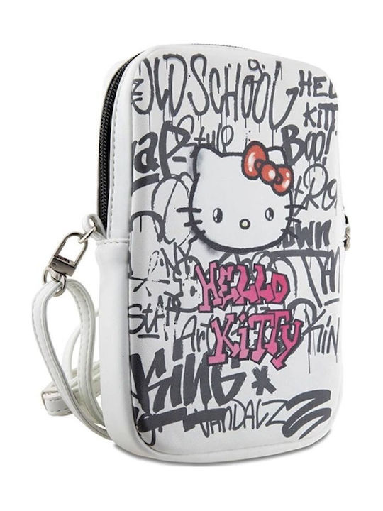 Hello Kitty Kitty Παιδική Τσάντα Λευκή