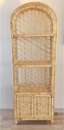 SteweHome Boden Badezimmerregal Hölzernes 50x29x145cm