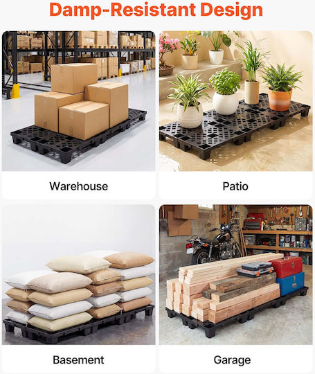Vevor Packaging Pallet 50x30.5x10cm 6pcs
