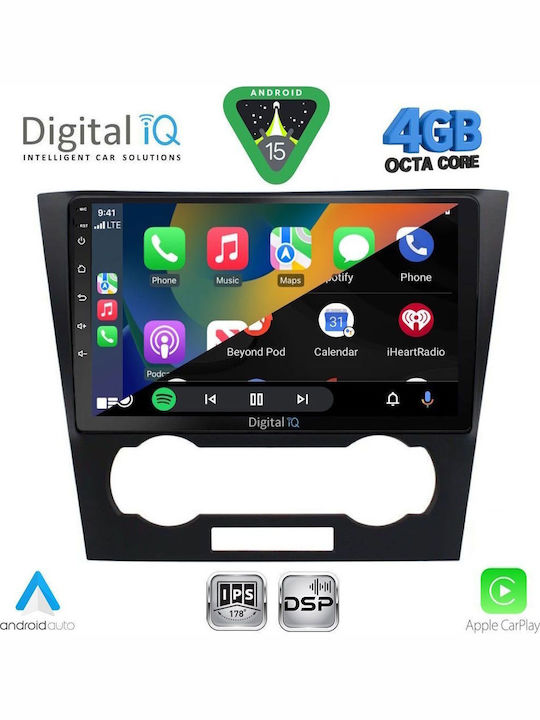 Digital IQ Car Audio System for Chevrolet Epica 2006-2011 Bluetooth USB WiFi GPS Apple CarPlay Android Auto with 9" Touch Screen