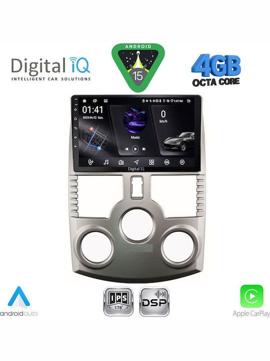 Digital IQ Ηχοσύστημα Αυτοκινήτου για Daihatsu Sirion 2006-2012 (Bluetooth/USB/WiFi/GPS/Apple-Carplay/Android-Auto) με Οθόνη Αφής 10"