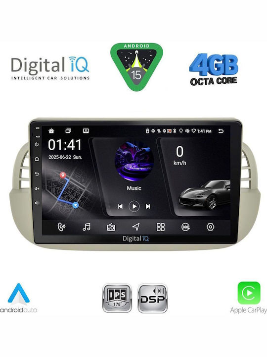 Digital IQ Ηχοσύστημα Αυτοκινήτου για Daihatsu Sirion 2006-2012 (Bluetooth/USB/WiFi/GPS/Apple-Carplay/Android-Auto) με Οθόνη Αφής 10"