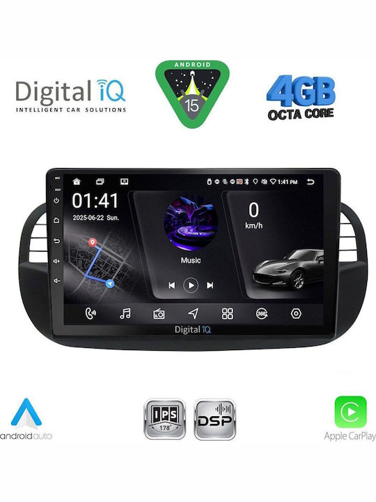 Digital IQ Ηχοσύστημα Αυτοκινήτου για Daihatsu Sirion 2006-2012 (Bluetooth/USB/WiFi/GPS/Apple-Carplay/Android-Auto) με Οθόνη Αφής 10"