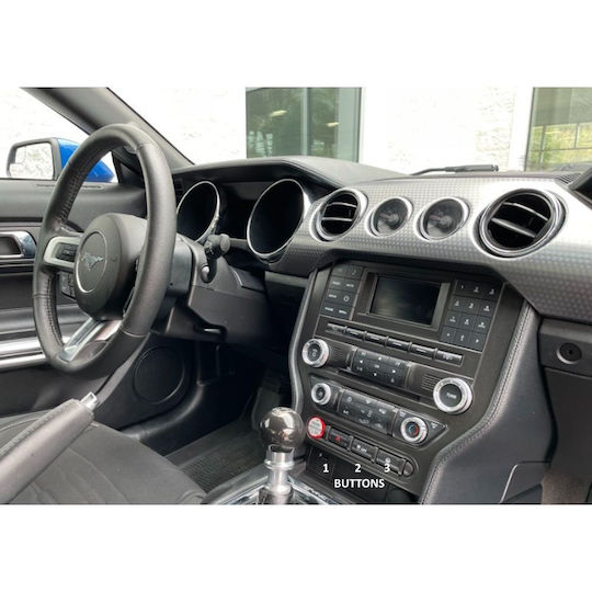 Digital IQ Car Audio System for Ford Mustang 2015-2020 (Bluetooth/USB/WiFi/GPS/Apple CarPlay/Android Auto) with 9" Touch Screen
