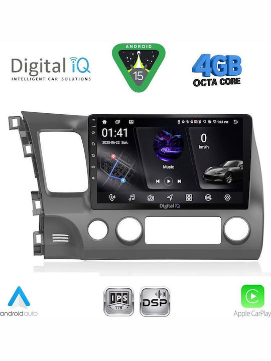 Digital IQ Car Audio System for Ford Tourneo / Courier 2014 (Bluetooth/USB/WiFi/GPS/Apple CarPlay/Android Auto) with 9" Touch Screen