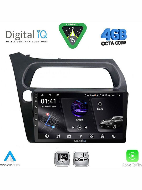 Digital IQ Car Audio System for Ford Tourneo / Courier 2014 (Bluetooth/USB/WiFi/GPS/Apple CarPlay/Android Auto) with 9" Touch Screen