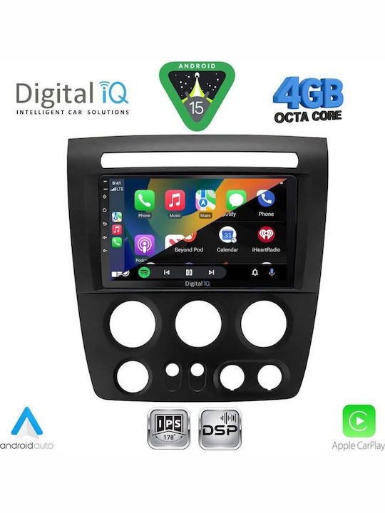Digital IQ Ηχοσύστημα Αυτοκινήτου για Honda Jazz 2008-2012 (Bluetooth/USB/WiFi/GPS/Apple-Carplay/Android-Auto) με Οθόνη Αφής 10"
