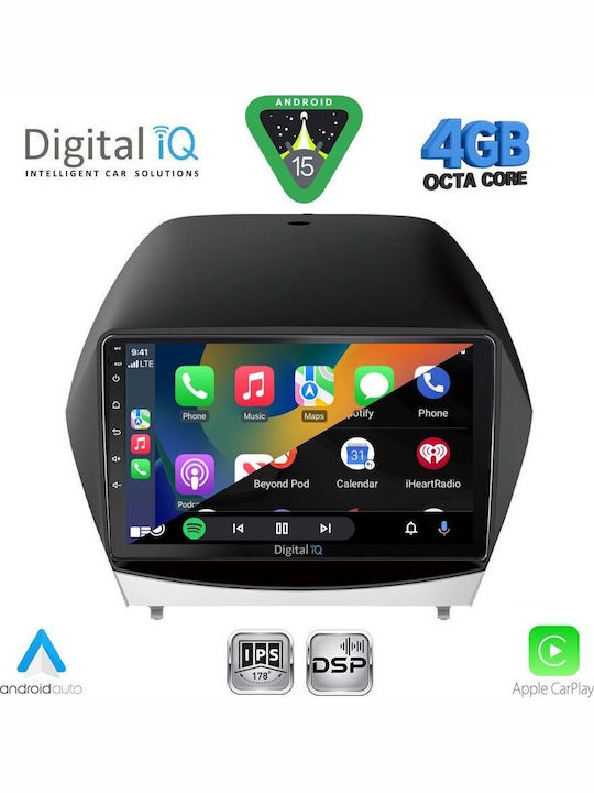 Digital IQ Car Audio System for Hyundai i20 2018-2021 Bluetooth USB WiFi GPS Apple CarPlay Android Auto with 9" Touch Screen