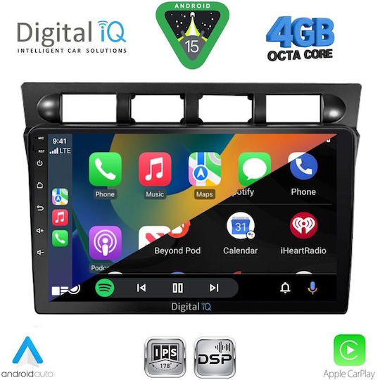 Digital IQ Ηχοσύστημα Αυτοκινήτου για Kia Ceed 2006-2009 (Bluetooth/USB/WiFi/GPS/Apple-Carplay/Android-Auto) με Οθόνη Αφής 9"