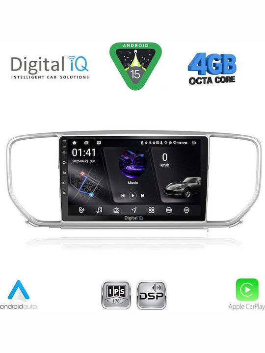 Digital IQ Auto-Audiosystem für Kia Seele 2008-2013 mit Touchscreen 9"