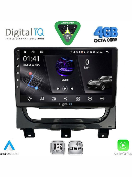 Digital IQ Car Audio System for Fiat Ducato 2006-2011 Bluetooth USB WiFi GPS Apple CarPlay Android Auto with 9" Touch Screen
