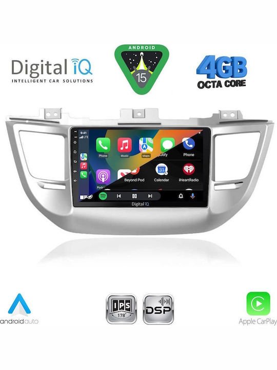 Digital IQ Ηχοσύστημα Αυτοκινήτου για Hyundai Matrix 2001-2010 (Bluetooth/USB/WiFi/GPS/Apple-Carplay/Android-Auto) με Οθόνη Αφής 9"