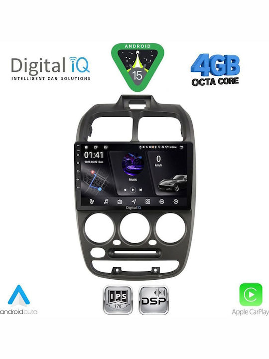 Digital IQ Ηχοσύστημα Αυτοκινήτου για Hyundai Matrix 2001-2010 (Bluetooth/USB/WiFi/GPS/Apple-Carplay/Android-Auto) με Οθόνη Αφής 9"