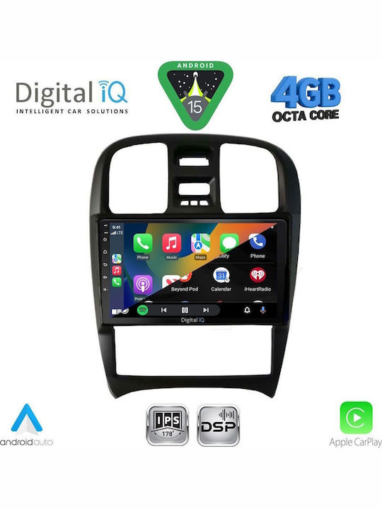 Digital IQ Ηχοσύστημα Αυτοκινήτου για Hyundai Matrix 2001-2010 (Bluetooth/USB/WiFi/GPS/Apple-Carplay/Android-Auto) με Οθόνη Αφής 9"