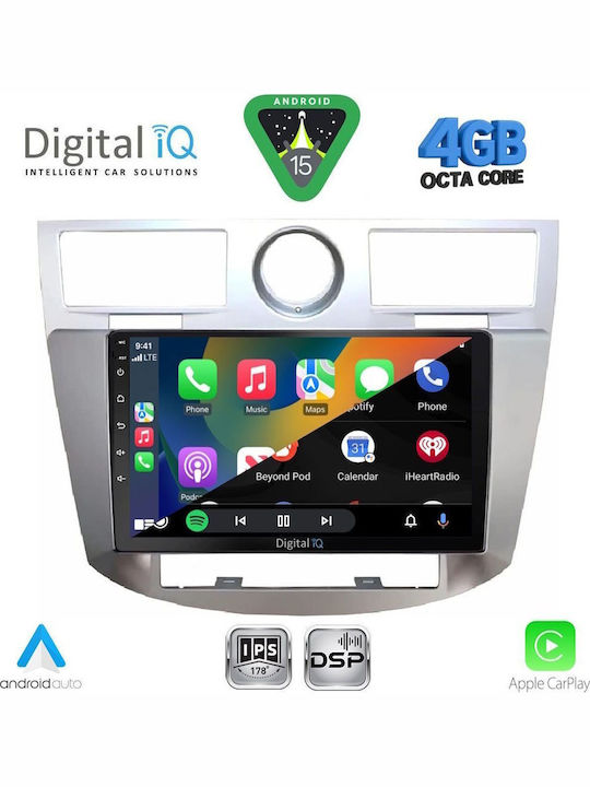 Digital IQ Car Audio System for Jeep Grand Cherokee 1999-2004 Bluetooth USB WiFi GPS Apple CarPlay Android Auto with 9" Touch Screen
