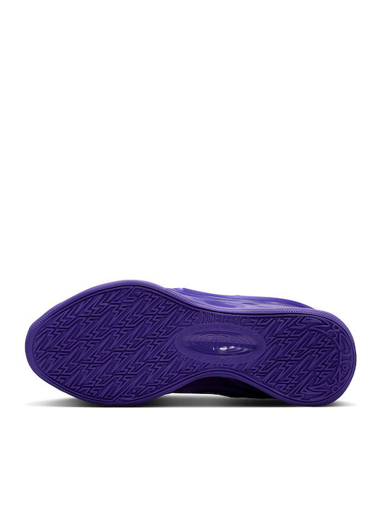 KD19 Purple Stuff High Basketball Shoes Field Purple University Gold Stadium Green