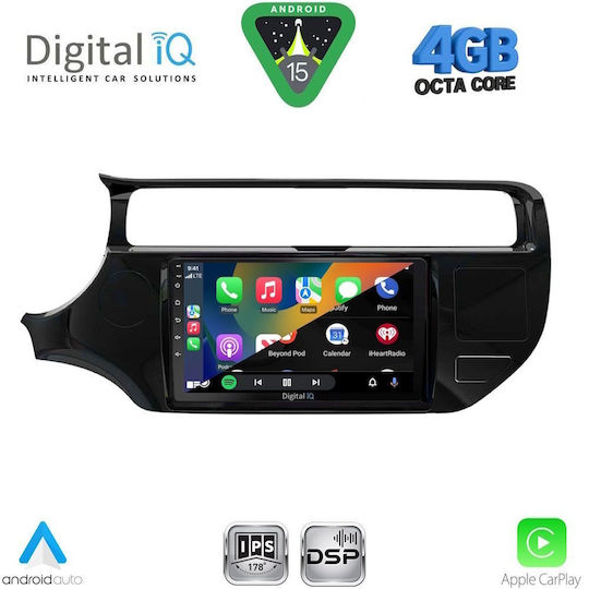 Digital IQ Ηχοσύστημα Αυτοκινήτου για Kia Picanto 2021 (Bluetooth/USB/WiFi/GPS/Apple-Carplay/Android-Auto) με Οθόνη Αφής 9"