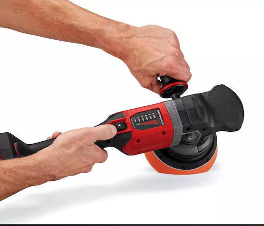 Einhell CP-EP 18/125 Li BL Ексцентрик Аполираща Машина Brushless 18V Solo с Скорост 500-3800rpm и Регулиране на Оборотите