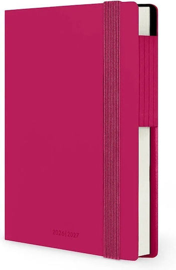 Legami Milano Raspberry Jam Agendă Săptămânală 2026/27 Raspberry Jam 9.5x13.5 cm