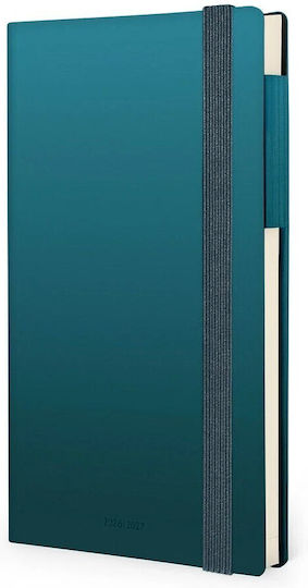 Legami Milano Εβδομαδιαία Ατζέντα 2026/27 Deep Teal 12x18εκ.