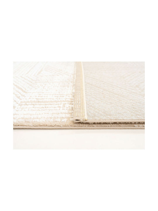 Ezzo Carlota E703b1w Runner Rug Beige 80x200cm