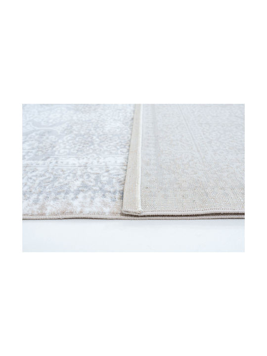 Ezzo Venice 9118acd Wohnzimmer Teppich Ecru 80x300cm