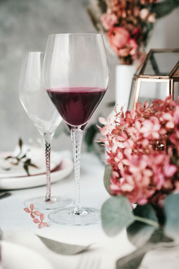 Schott Zwiesel Set Glasses Red Wine Goblets Crystal Red 480ml 2 Pieces