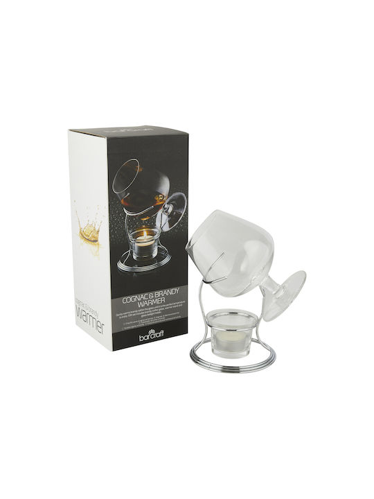 Barcraft Barcraft Cocktail/Trinken Glas aus Glas in Silber Farbe Kelch 350ml