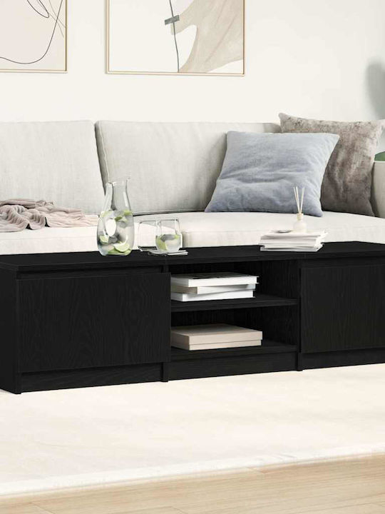 Dulap TV Negru 140x40x36cm