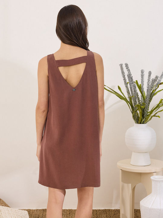 Summer Mini Dress Cacao