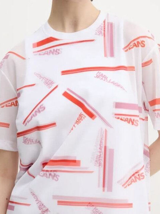 Summer Mini T-Shirt Dress White
