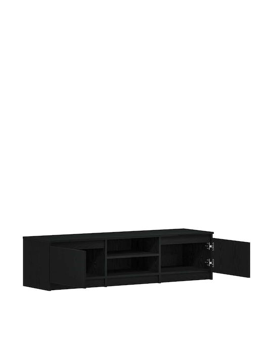 Dulap TV Negru 140x40x36cm