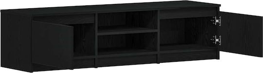 Dulap TV Negru 140x40x36cm