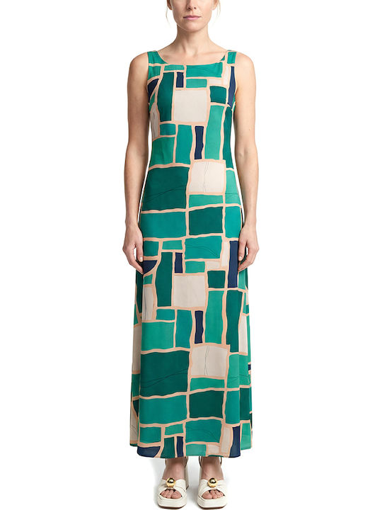Maxi Dress for Wedding - Christening Beige - Blue - Green