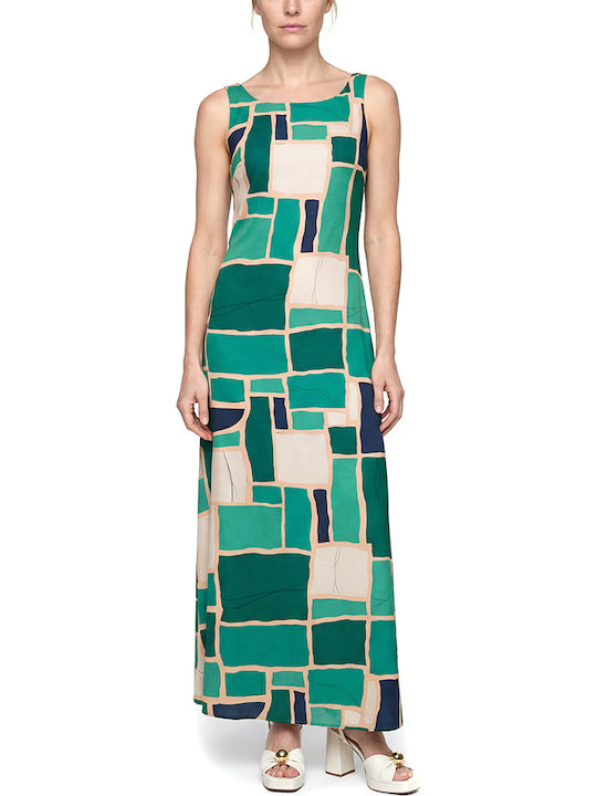 Maxi Dress for Wedding - Christening Beige - Blue - Green