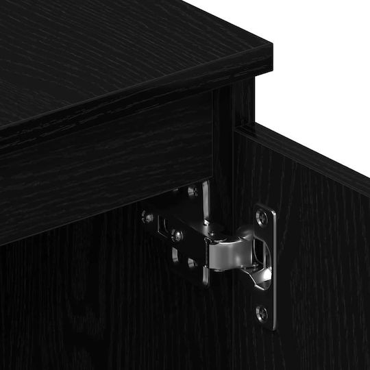 Dulap TV Negru 140x40x36cm