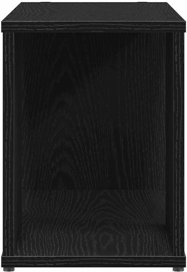 TV Stand Black L60xW24xH32cm