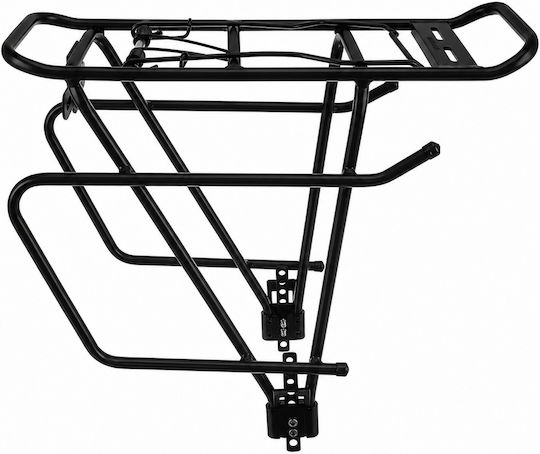 Suport De Bicicletă Montat Pe Cadru Zola Aluminiu Greutate Maximă Suportată 25 Kg 38 X 17 X 36 Cm Negru