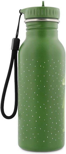 Trixie Mr. Alligator Kunststoff Kinder Trinkflasche Auslaufsicher Mehrfarbig 500ml
