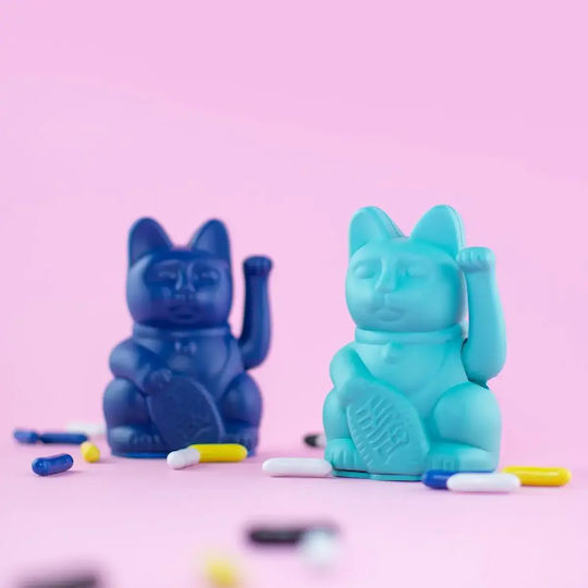 Donkey Decorative Plastic Cat Lucky 6.7x5.2x9.8cm