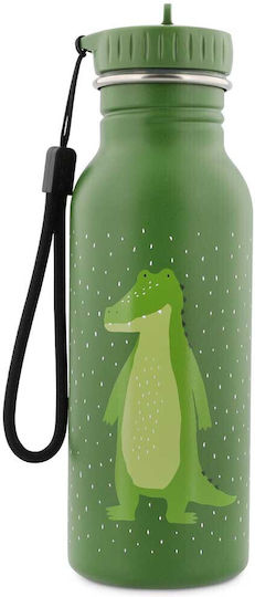 Trixie Mr. Alligator Kunststoff Kinder Trinkflasche Auslaufsicher Mehrfarbig 500ml