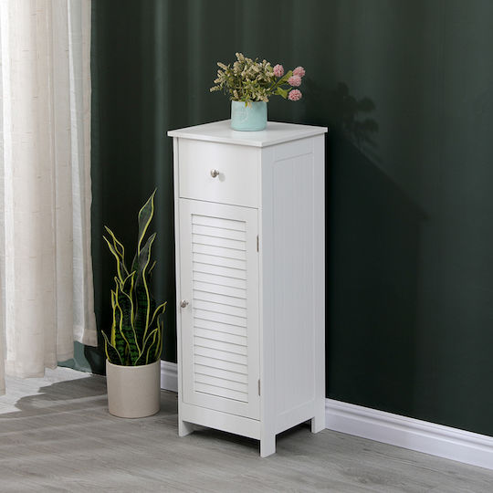 Pakketo Chesy Bathroom Column Cabinet Floor M32xW30xH87cm White