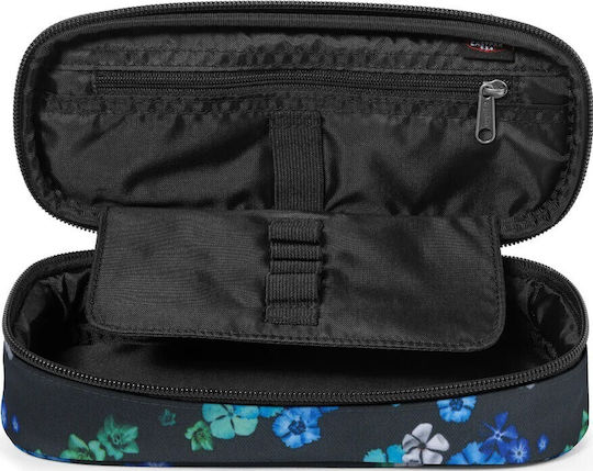 Eastpak Ovale Federmäppchen Einzel Floral Bloom Schwarz